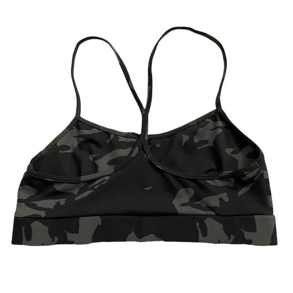 Monrow Olive Camouflage Sport Bra Size L - Picture 7 of 7